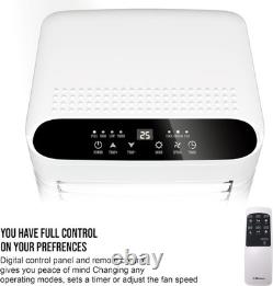 Belaco 9000 BTU Air Conditioning Unit 4In1 Cooling Portable Air Conditioner wi
