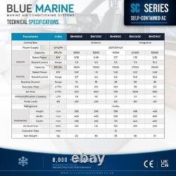 Blue Marine BM12SC 12000 BTU Marine Air Conditioning Unit Self Contained AC