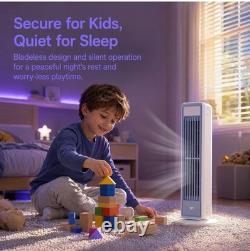 BreezaMax Smart Bladeless Air Cooler Fan, Airzuma Portable Air Conditioning Unit