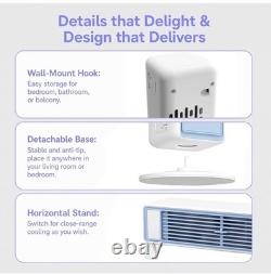 BreezaMax Smart Bladeless Air Cooler Fan, Airzuma Portable Air Conditioning Unit