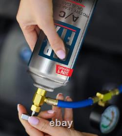 CarFix 5in1 2x Air Conditioning Filling Gas R1234yf + Hose + YF Adapter UK Stock