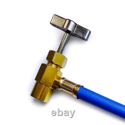 CarFix 5in1 2x Air Conditioning Filling Gas R1234yf + Hose + YF Adapter UK Stock