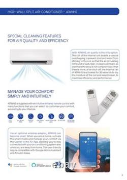 Carrier Air Conditioning System 6.5kwith22000BTU Wall Mounted Heat Pump R32