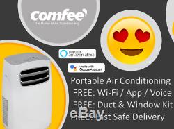 Comfee Portable Air Conditioning Unit 12000BTU (3.5kW) FREE WiFi/APP/VOICE/DUCT