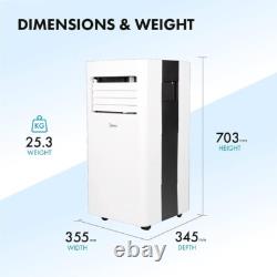 Comfee Portable Air Conditioning Unit 9000 BTU Fan & Dehumidifier Remote Control