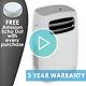 Comfee Portable Air Conditioning Unit PF12 12000 BTU (3.6kW) FREE Amazon EchoDot