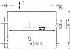 Condenser Air Conditioning 8FC351303-201 / AC 441 000S by Behr Single