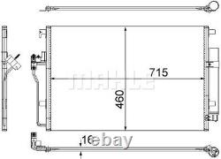 Condenser Air Conditioning 8FC351307-641 / AC 553 001S by Behr Single