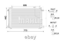 Condenser Air Conditioning 8FC351343-274 / AC 786 000S by Behr Single