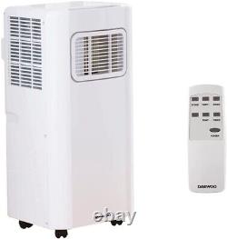 Daewoo 7000 BTU Portable 3-in-1 LED Display Air Conditioning Unit With Remote