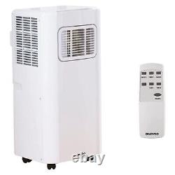 Daewoo Portable Air Conditioning 5000 BTU 3-in-1 With Remote Control White N/O