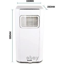 Daewoo Portable Air Conditioning 5000 BTU 3-in-1 With Remote Control White N/O