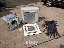 Daikin 6Kw Cassette Air Conditioning System Complete 600mm x 600mm USED 20500btu