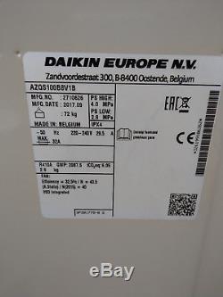 Daikin Air Conditioning 10Kw Cassette Heat Pump Complete Inverter System FCQG100