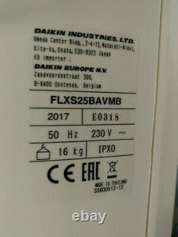 Daikin Air Conditioning FLXS25B Low Wall Flexi indoor Fan Coil Unit only 2.5Kw