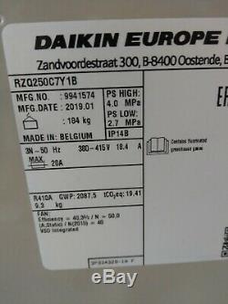 Daikin Air Conditioning RZQ250C 25Kw Outdoor Condensing Unit Inverter R410a NEW