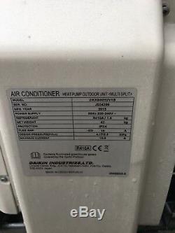 Daikin Air Conditioning Unit With 2 Ducted Units Heatpump