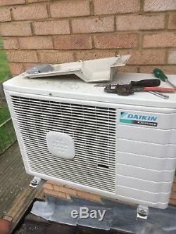 Daikin air conditioning aircon (heating & cooling) unit indoor/outdoor assembly