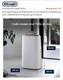 De'Longhi Portable Air Conditioning Unit AP98 11500 BTU Gentle Jet 100m3 Rooms