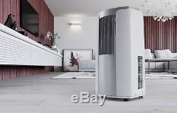 Ecoair 12000btu Portable Mobile Heat Pump Air Conditioning Unit Heat & Cool