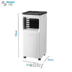 Electriq 7000 btu air conditioning unit portable used