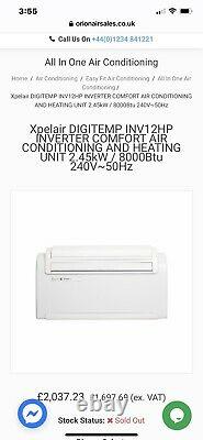 Expelair Digitemp INV12HP Inverter Comfort Air Conditioning And Heating Unit