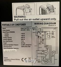 FRAL Super Cool 3-in-1 Air Conditioning Unit Conditioner Heat Pump Dehumidifier