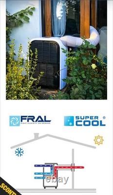 FRAL Super Cool 3-in-1 Air Conditioning Unit Conditioner Heat Pump Dehumidifier