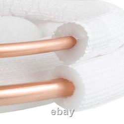 Flared Copper Coil Tube 1/4 + 3/8 insulated / 1 8m / Air Conditioning R32