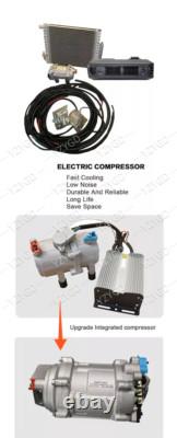 For Car Auto 12V Heat & Cooling A/C Unit Underdash Air Conditioning Conditioner