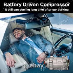 For Car Auto 12V Heat & Cooling A/C Unit Underdash Air Conditioning Conditioner