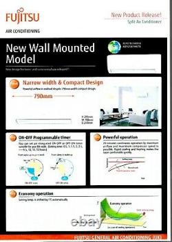 Fujitsu 7KW ASYG24KPCA- R32 Wall mount Air Conditioning System