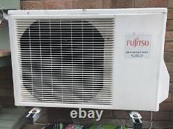 Fujitsu Inverter Heater Cooler Air Conditioning Unit Interior and Exterior