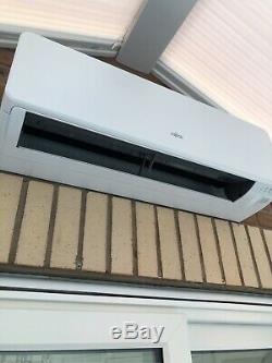 Fujitsu wall mounted air conditioning unit
