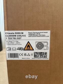 Full Bosch matched Air conditioning system. 3 room + outdoor unit
