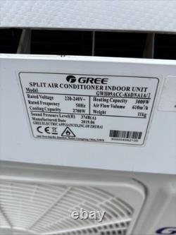 GREE Air Conditioning 9200 Btu / 2.7kW Wall Mounted Inverter / Temp Display R32