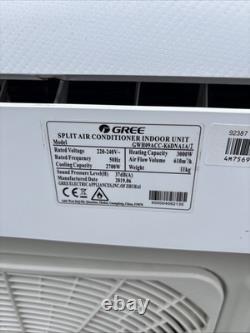 GREE Air Conditioning 9200 Btu / 2.7kW Wall Mounted Inverter / Temp Display R32