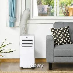 HOMCOM 7000 BTU Air Conditioning Unit, 3-in-1 Portable Air Conditioner White