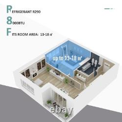 HOMCOM 8000 BTU Air Conditioning Unit, 3-in-1 Portable Air Conditioner, Dehumidi