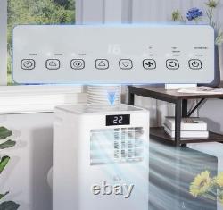 HOMCOM Air Conditioning Unit 4-in-1 Portable Air Conditioner Dehumidifier White