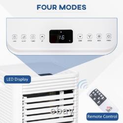 HOMCOM Portable Air Conditioner 7000 BTU, 4-in-1 Mobile Air Conditioning Unit