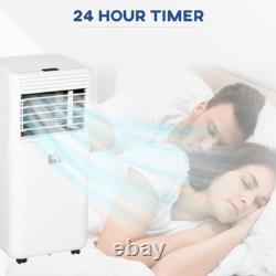 HOMCOM Portable Air Conditioner 7000 BTU, 4-in-1 Mobile Air Conditioning Unit