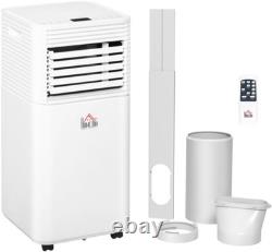 HOMCOM Portable Air Conditioner 9000 BTU, 4-in-1 Mobile Air Conditioning Unit