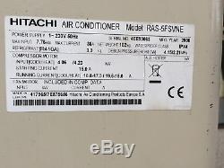 Hitachi Air Conditioning Unit 7.5kW (Heating + Cooling)