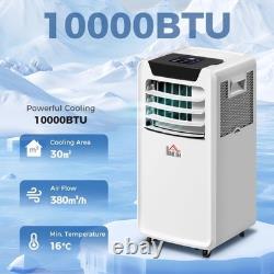 Homcom 10000 BTU Air Conditioning Unit, 3-in-1 Portable Air Condit, Dehumidifier