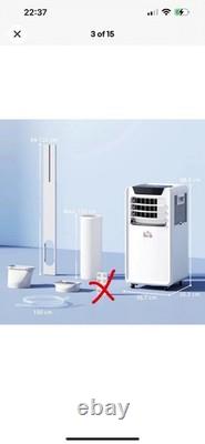 Homcom 10000 BTU Air Conditioning Unit, 3-in-1 Portable Air Condit, Dehumidifier