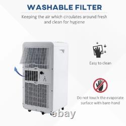 Homcom 10000 BTU Air Conditioning Unit, 3-in-1 Portable Air Condit, Dehumidifier