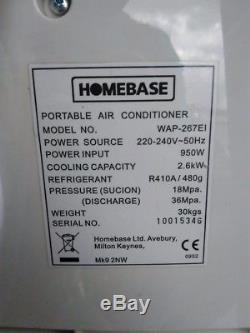 Homebase portable air conditioning unit. Hose included