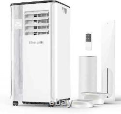 Homestix Portable Air Conditioning Unit 9000 BTU 4 in 1 Dehumidifier & Remote