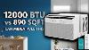I Broke The Rules This Ac Cooled My Huge Room Way Beyond Rated Midea U Shaped 12 000 Btu